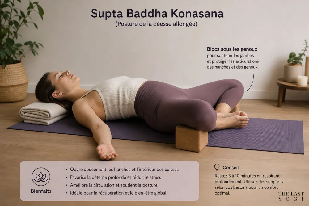 Supta Baddha Konasana