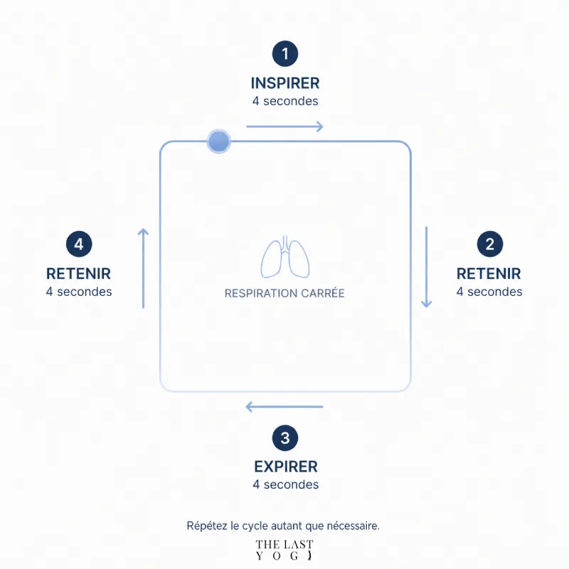 respiration carree