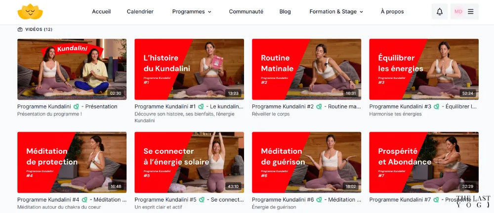 Beaucoup de styles de yoga