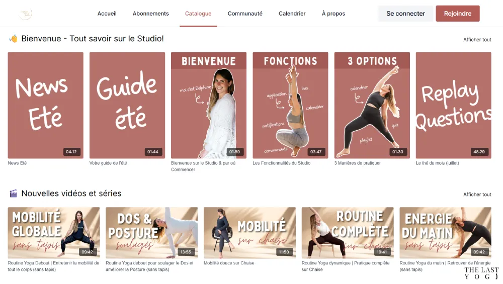 La yogatribe liste programmes