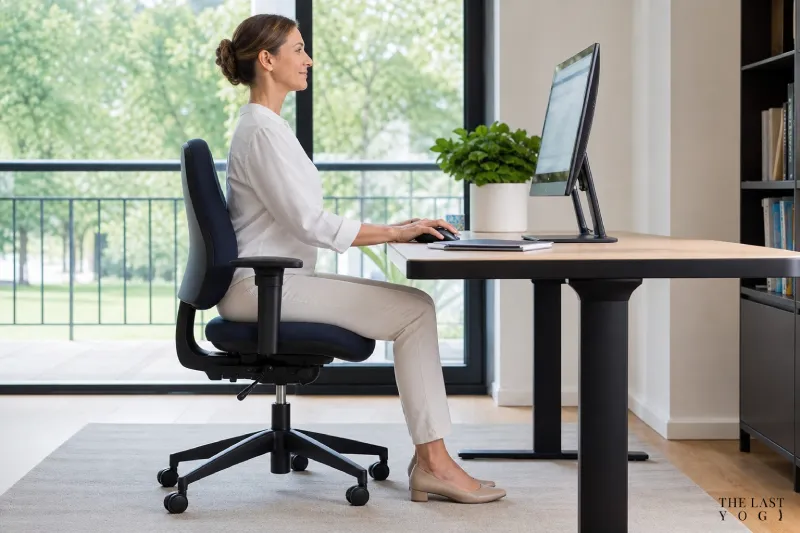 Posture assise ergonomique et libération complète de la sangle abdominale